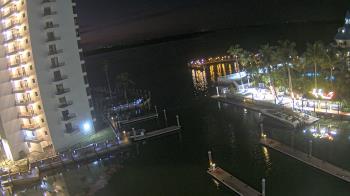 Weather camera view of Sanibel Harbour Yacht Club.