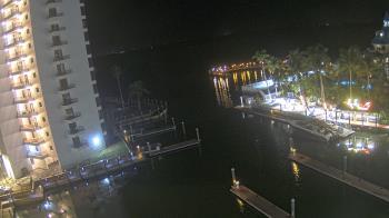 Weather camera view of Sanibel Harbour Yacht Club.