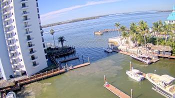 Weather camera view of Sanibel Harbour Yacht Club.