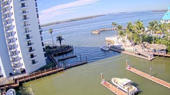 Weather camera view of Sanibel Harbour Yacht Club.