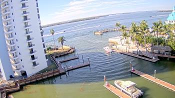 Weather camera view of Sanibel Harbour Yacht Club.