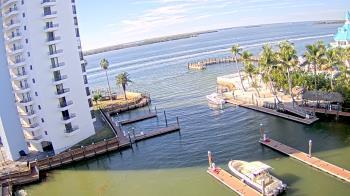 Weather camera view of Sanibel Harbour Yacht Club.