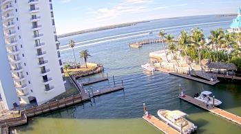 Weather camera view of Sanibel Harbour Yacht Club.