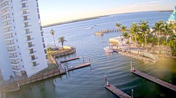 Weather camera view of Sanibel Harbour Yacht Club.