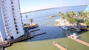 Weather camera view of Sanibel Harbour Yacht Club.