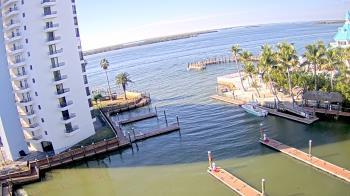 Weather camera view of Sanibel Harbour Yacht Club.