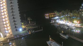Weather camera view of Sanibel Harbour Yacht Club.