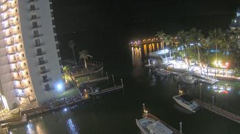 Weather camera view of Sanibel Harbour Yacht Club.