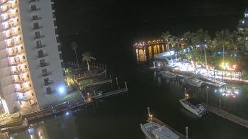 Weather camera view of Sanibel Harbour Yacht Club.
