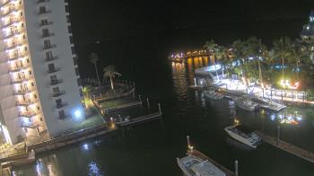 Weather camera view of Sanibel Harbour Yacht Club.