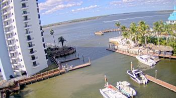 Weather camera view of Sanibel Harbour Yacht Club.