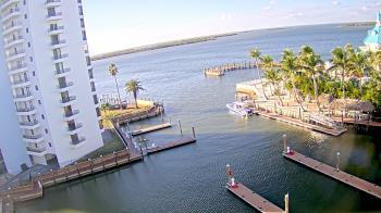 Weather camera view of Sanibel Harbour Yacht Club.
