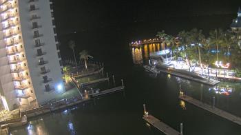 Weather camera view of Sanibel Harbour Yacht Club.