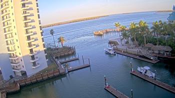 Weather camera view of Sanibel Harbour Yacht Club.