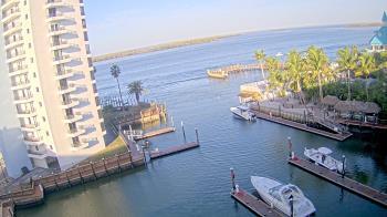 Weather camera view of Sanibel Harbour Yacht Club.