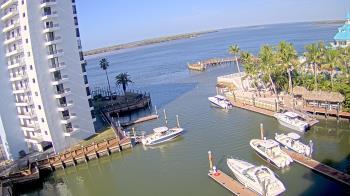 Weather camera view of Sanibel Harbour Yacht Club.