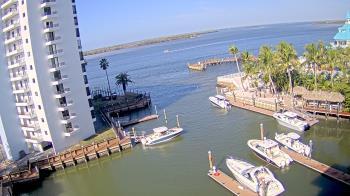 Weather camera view of Sanibel Harbour Yacht Club.