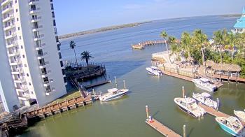 Weather camera view of Sanibel Harbour Yacht Club.