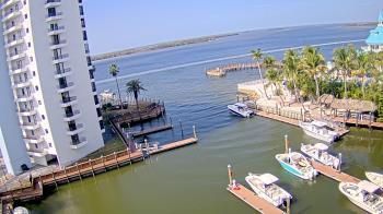 Weather camera view of Sanibel Harbour Yacht Club.
