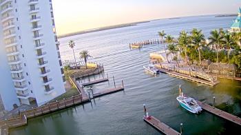 Weather camera view of Sanibel Harbour Yacht Club.