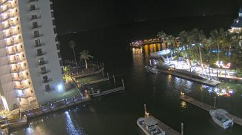 Weather camera view of Sanibel Harbour Yacht Club.