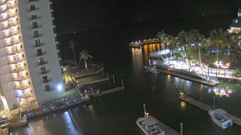 Weather camera view of Sanibel Harbour Yacht Club.