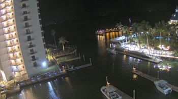 Weather camera view of Sanibel Harbour Yacht Club.