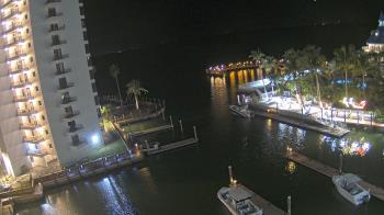 Weather camera view of Sanibel Harbour Yacht Club.