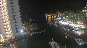 Weather camera view of Sanibel Harbour Yacht Club.