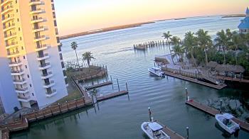 Weather camera view of Sanibel Harbour Yacht Club.
