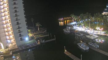 Weather camera view of Sanibel Harbour Yacht Club.
