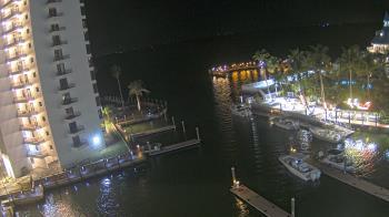 Weather camera view of Sanibel Harbour Yacht Club.