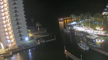 Weather camera view of Sanibel Harbour Yacht Club.
