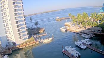 Weather camera view of Sanibel Harbour Yacht Club.