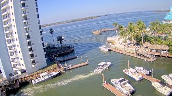 Weather camera view of Sanibel Harbour Yacht Club.
