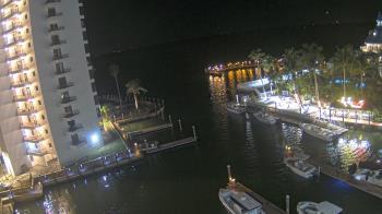 Weather camera view of Sanibel Harbour Yacht Club.