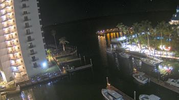 Weather camera view of Sanibel Harbour Yacht Club.