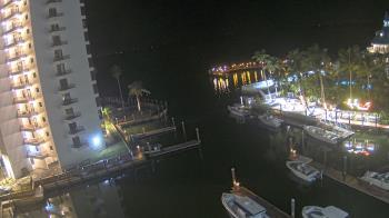 Weather camera view of Sanibel Harbour Yacht Club.