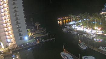 Weather camera view of Sanibel Harbour Yacht Club.