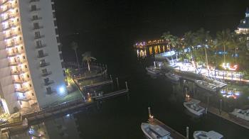 Weather camera view of Sanibel Harbour Yacht Club.
