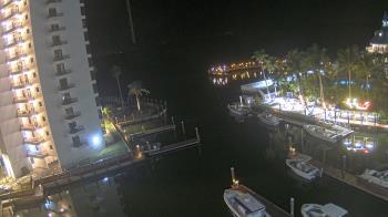Weather camera view of Sanibel Harbour Yacht Club.