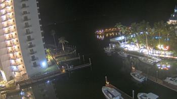 Weather camera view of Sanibel Harbour Yacht Club.