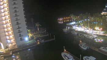 Weather camera view of Sanibel Harbour Yacht Club.