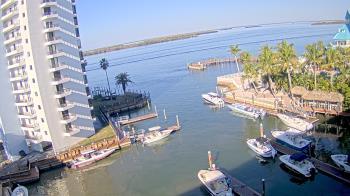 Weather camera view of Sanibel Harbour Yacht Club.