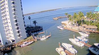 Weather camera view of Sanibel Harbour Yacht Club.