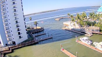 Weather camera view of Sanibel Harbour Yacht Club.