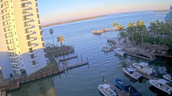 Weather camera view of Sanibel Harbour Yacht Club.