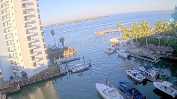 Weather camera view of Sanibel Harbour Yacht Club.