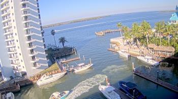 Weather camera view of Sanibel Harbour Yacht Club.
