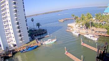 Weather camera view of Sanibel Harbour Yacht Club.